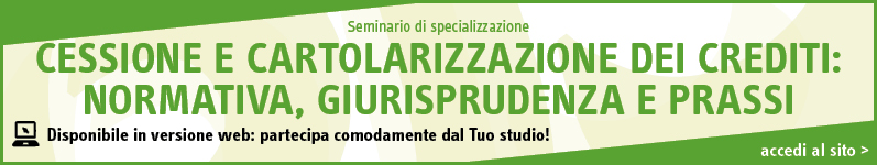 Cartolarizzazione Dei Crediti Appunti Sulla Legittimazione Attiva Della Societa Cessionaria Euroconference Legal